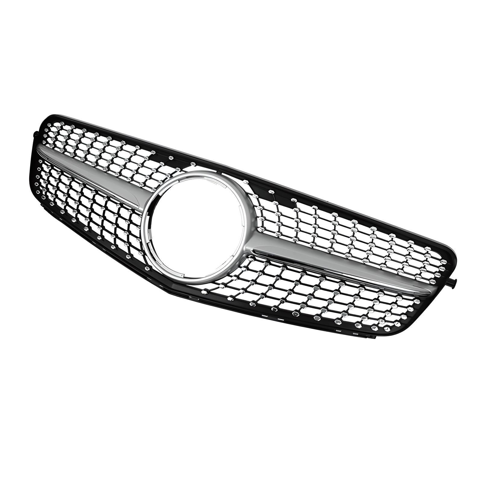 Mercedes Front Grille | C Class (2007 - 2014) Diamond - Aftermarket - The Zenara Shop