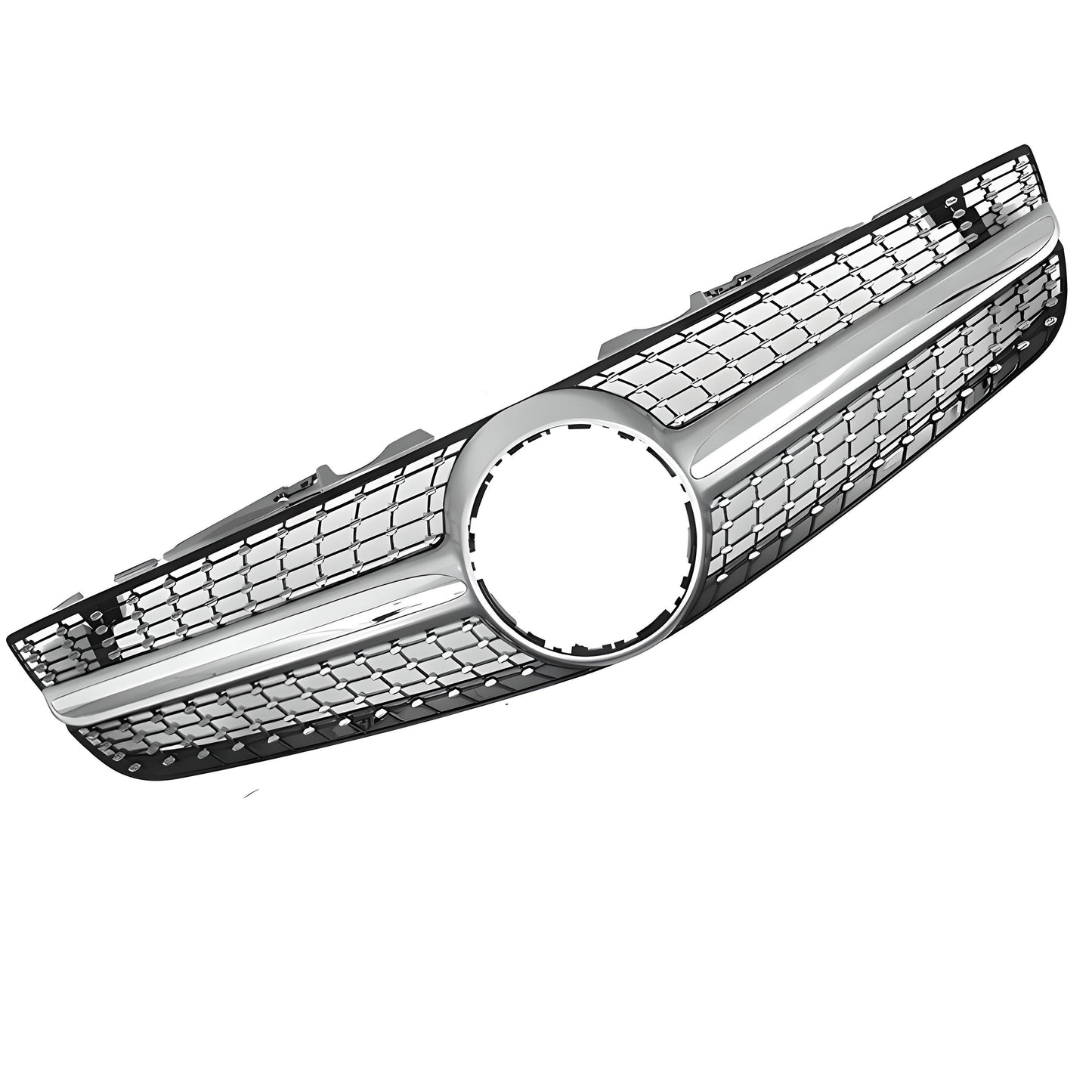 Mercedes Front Grille | SL Class (2009 - 2012) Diamond - Aftermarket - The Zenara Shop