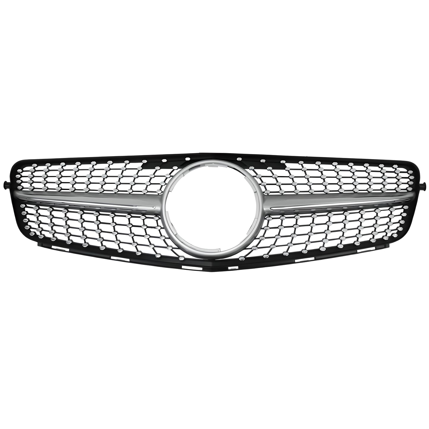 Mercedes Front Grille | C Class (2007 - 2014) Diamond - Aftermarket - The Zenara Shop
