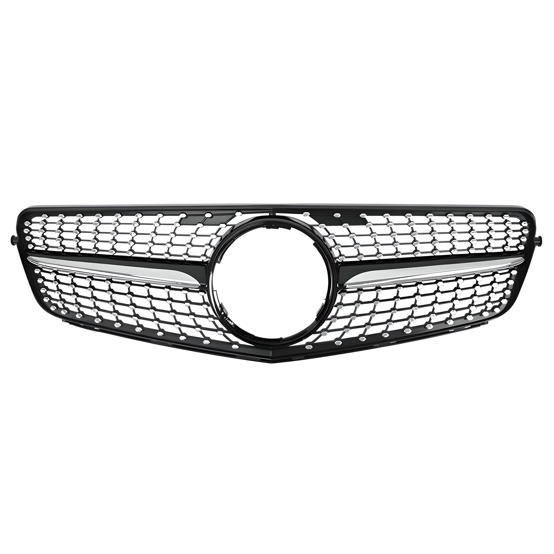 Mercedes Front Grille | C Class (2007 - 2014) Diamond - Aftermarket - The Zenara Shop