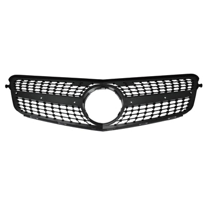Mercedes Front Grille | C Class (2007 - 2014) Diamond - Aftermarket - The Zenara Shop