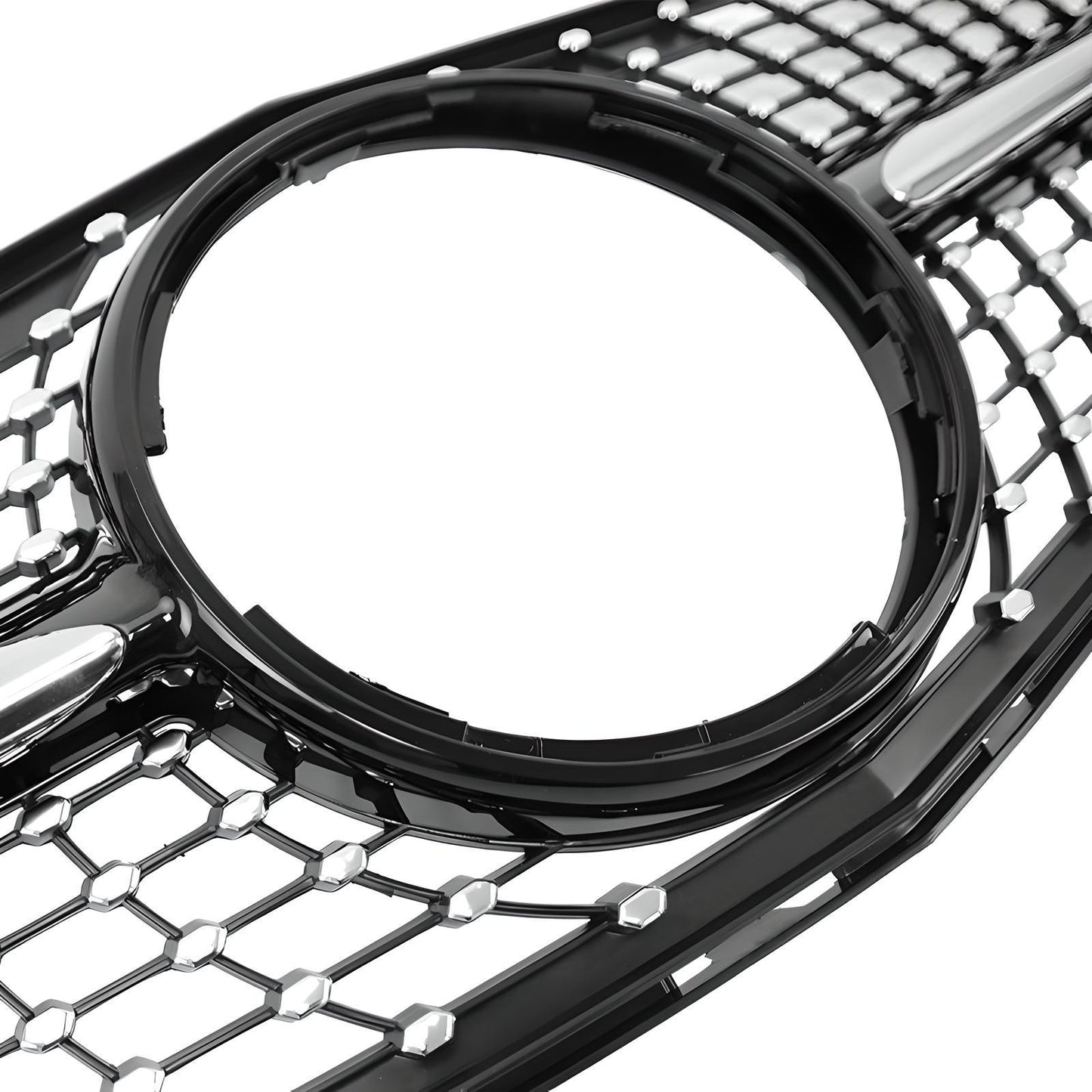 Mercedes Front Grille | C Class (2007 - 2014) Diamond - Aftermarket - The Zenara Shop
