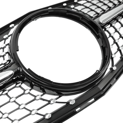 Mercedes Front Grille | C Class (2007 - 2014) Diamond - Aftermarket - The Zenara Shop