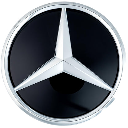 Mercedes Grille Emblem | Chrome - Elevated Style - Aftermarket - The Zenara Shop