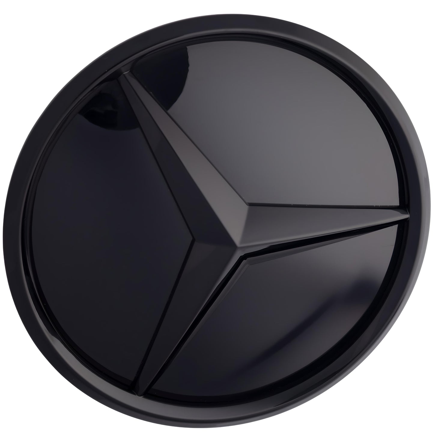 Mercedes Grille Emblem | Gloss Black - Elevated Style - Aftermarket - The Zenara Shop