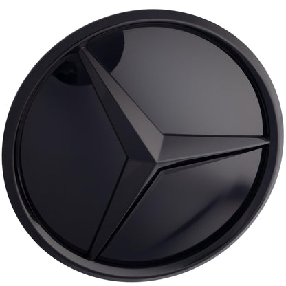 Mercedes Grille Emblem | Gloss Black - Elevated Style - Aftermarket - The Zenara Shop
