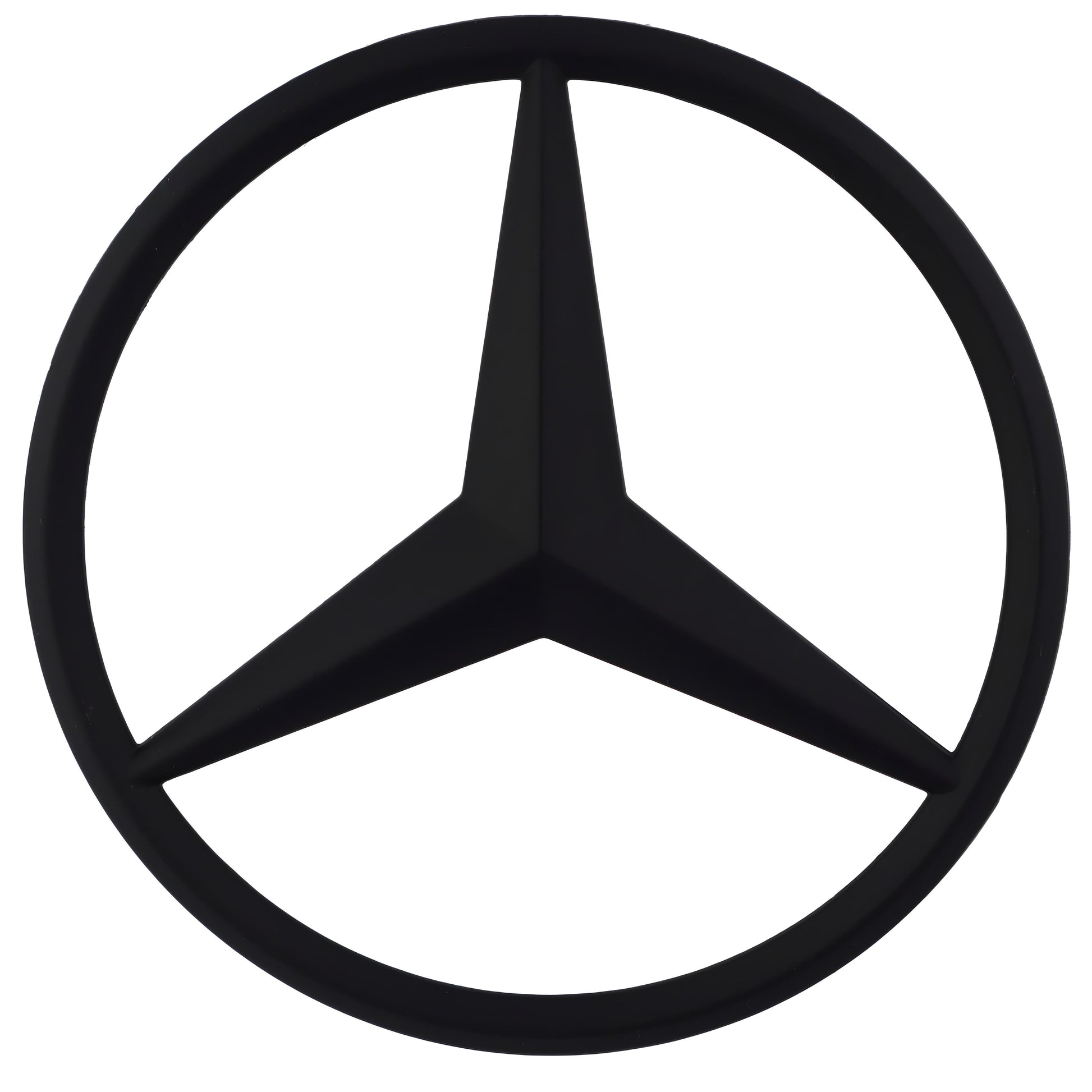 Mercedes Trunk Emblem | Matte Black - Aftermarket - The Zenara Shop