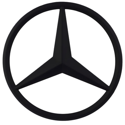 Mercedes Trunk Emblem | Matte Black - Aftermarket - The Zenara Shop