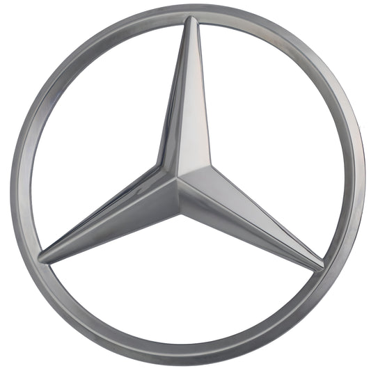 Mercedes Trunk Emblem | Chrome - Aftermarket - The Zenara Shop