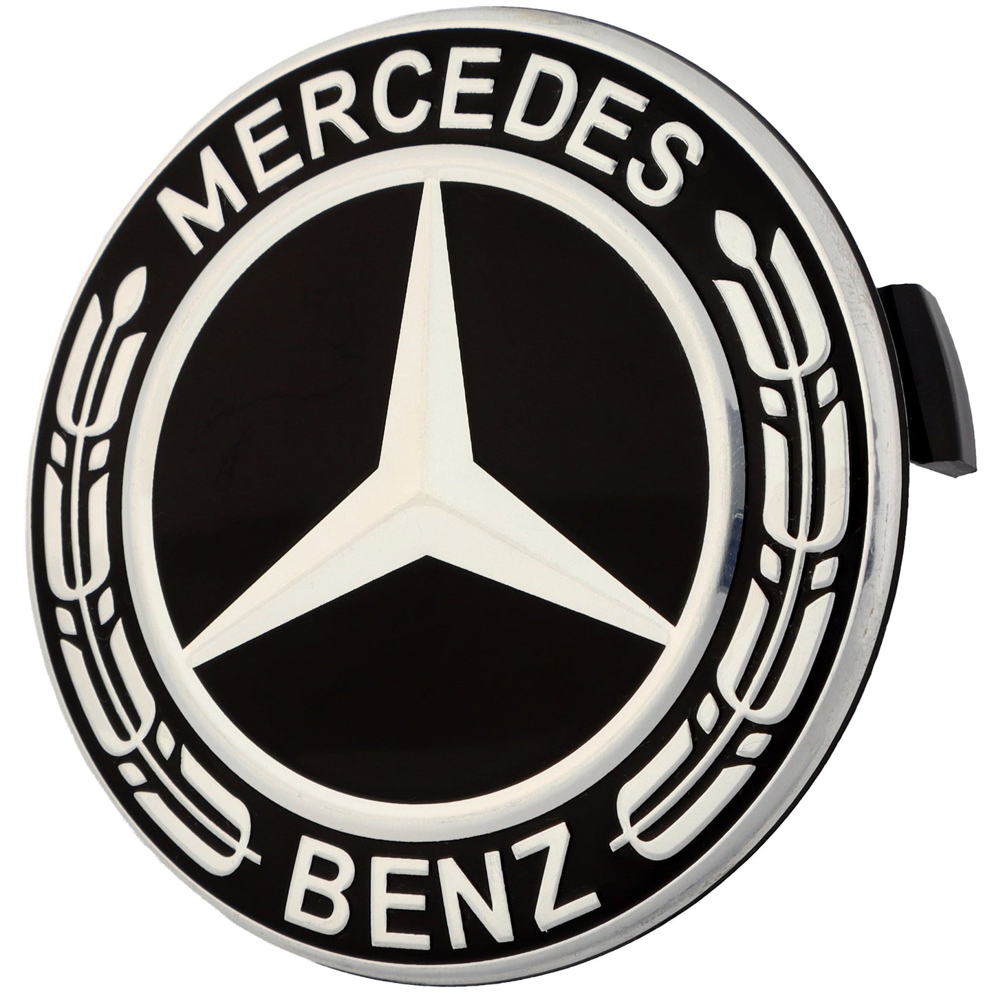 Mercedes Hub Caps | Classic Black - Aftermarket - The Zenara Shop