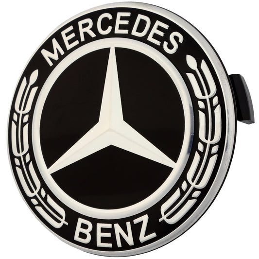 Mercedes Hub Caps | Classic Black - Aftermarket - The Zenara Shop