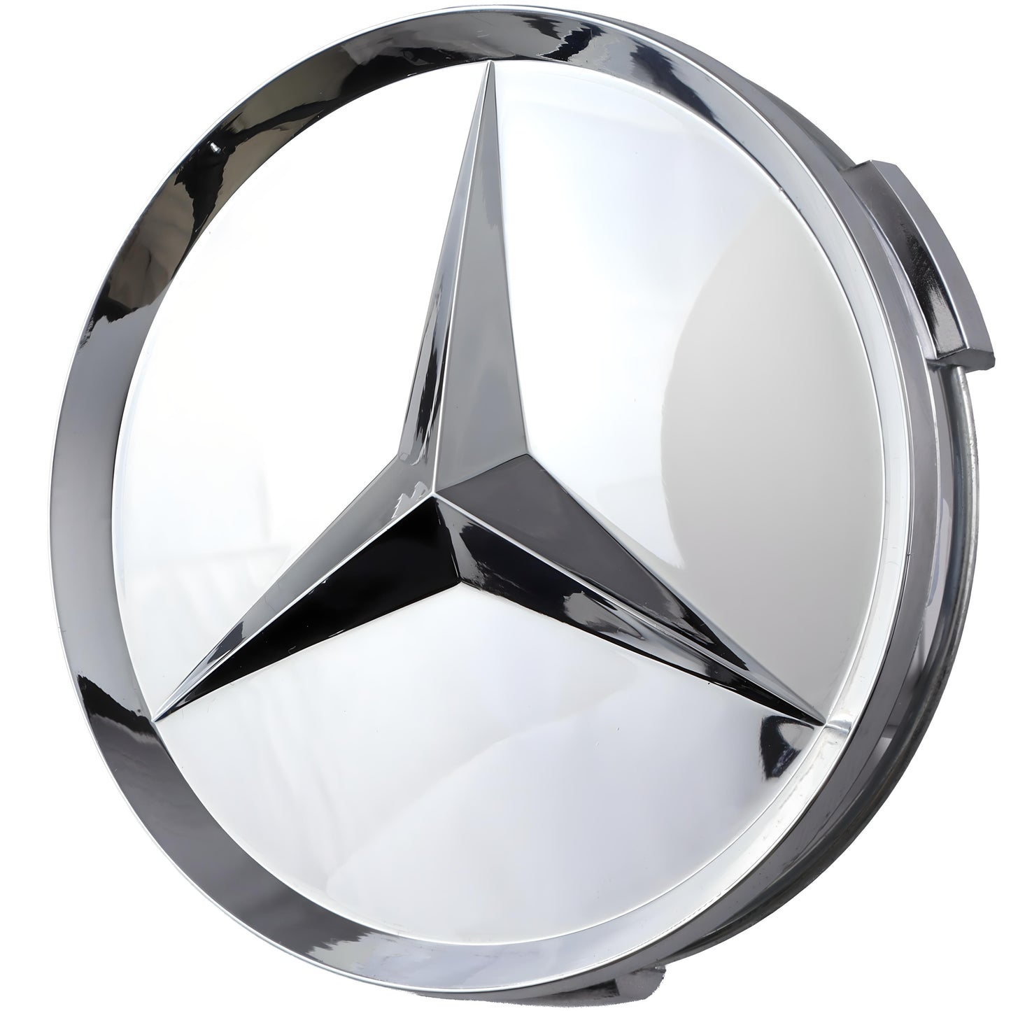 Mercedes Hub Caps | Gloss Silver - Aftermarket - The Zenara Shop