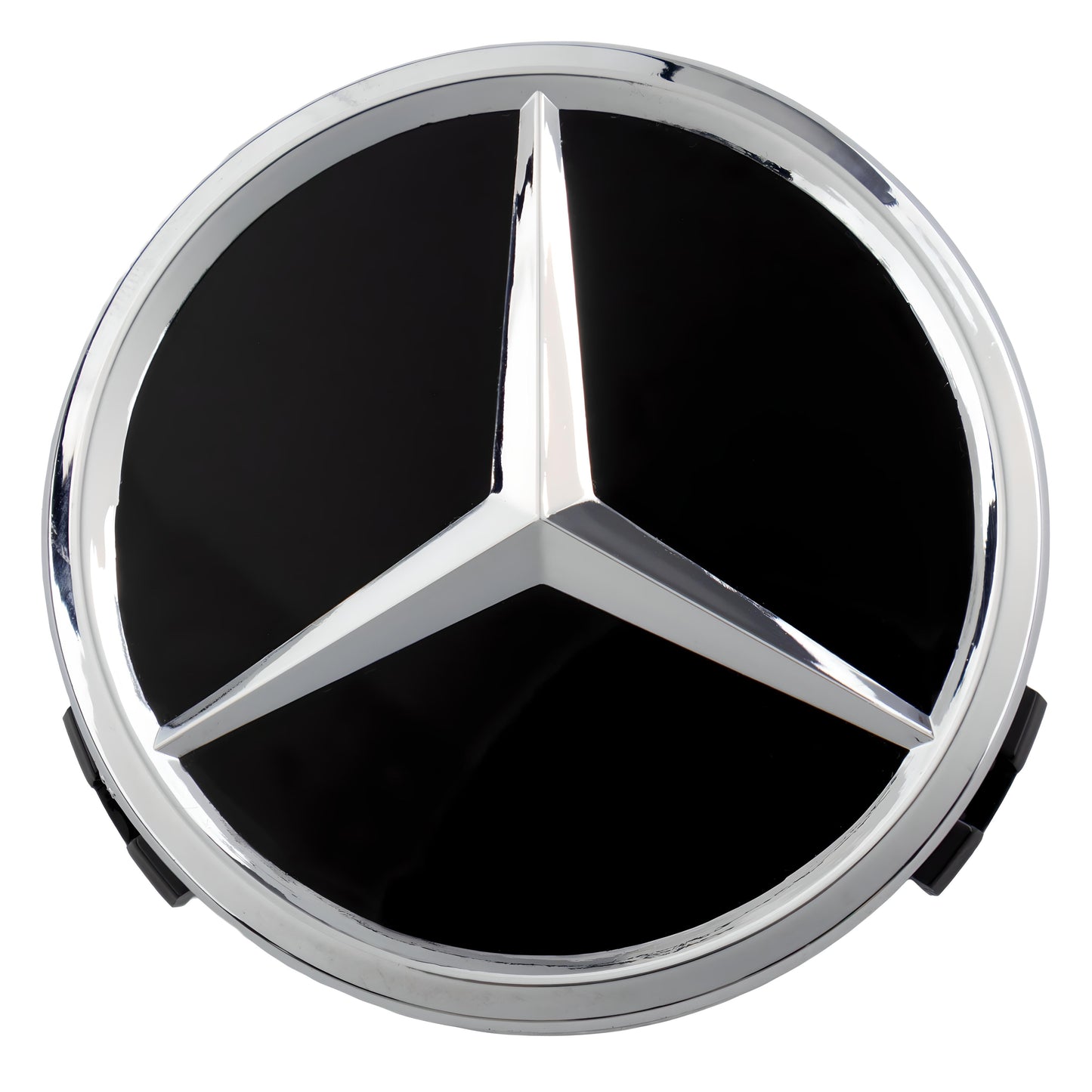 Mercedes Hub Caps | Chrome Black - Aftermarket - The Zenara Shop