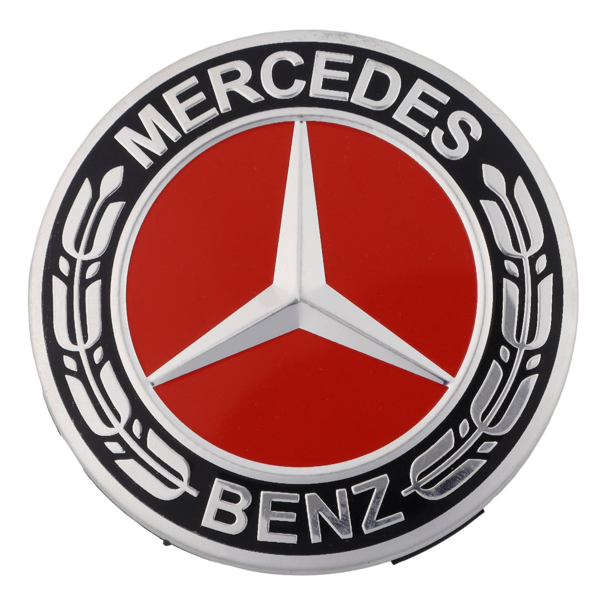 Mercedes Hub Caps | Phantom Red - Aftermarket - The Zenara Shop