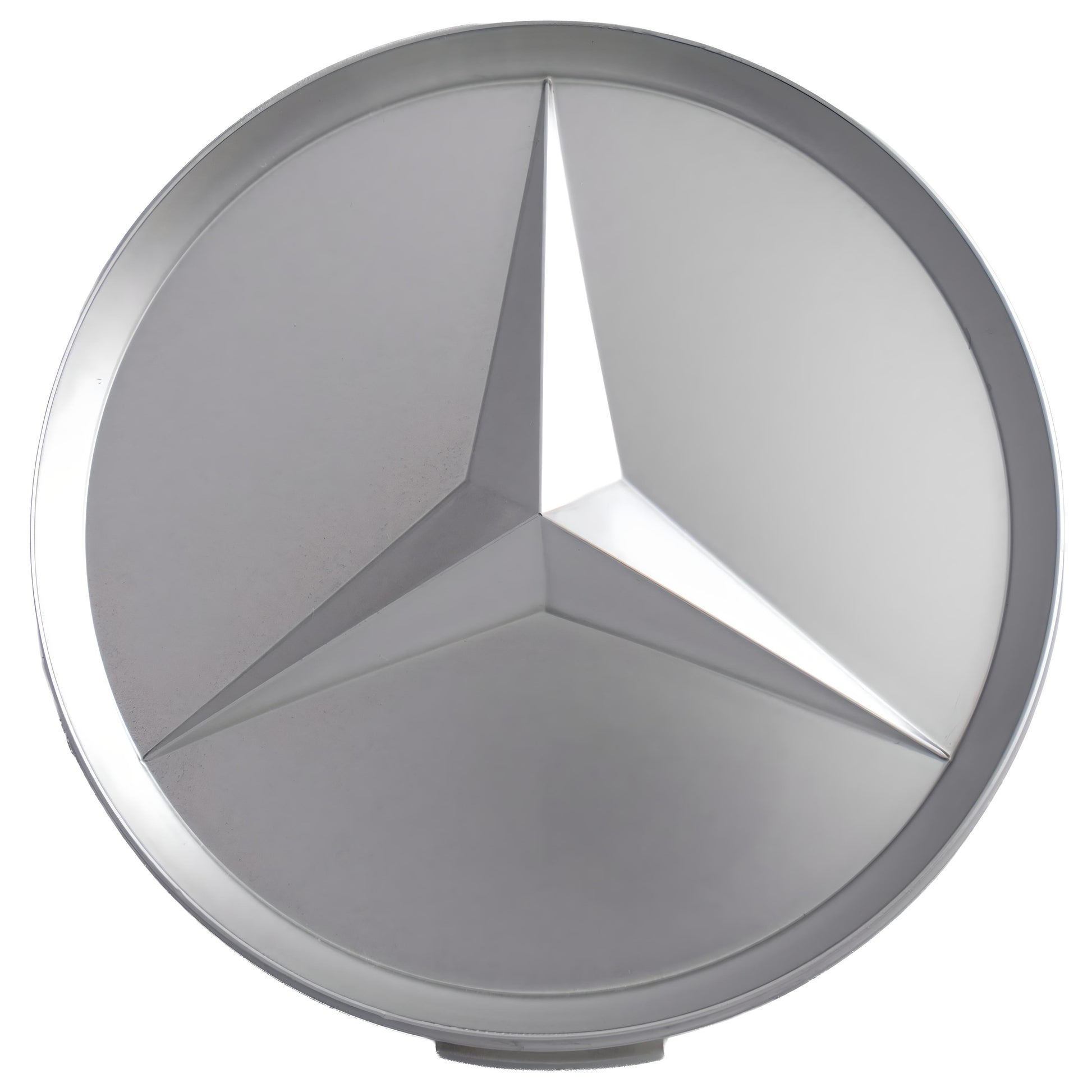 Mercedes Hub Caps | Matte Silver - Aftermarket - The Zenara Shop
