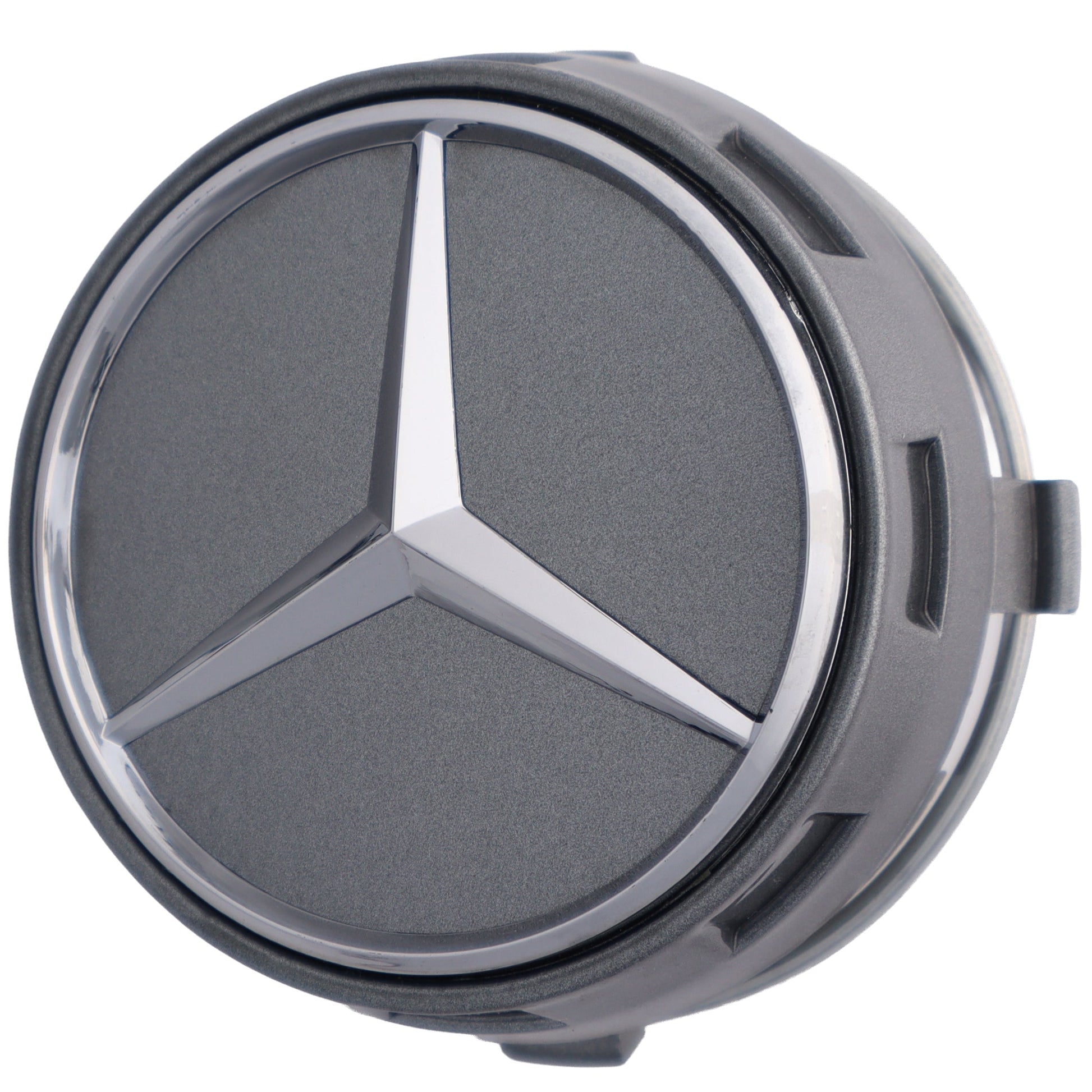 Mercedes Elevated Hub Caps | Titanium Gray - Aftermarket - The Zenara Shop