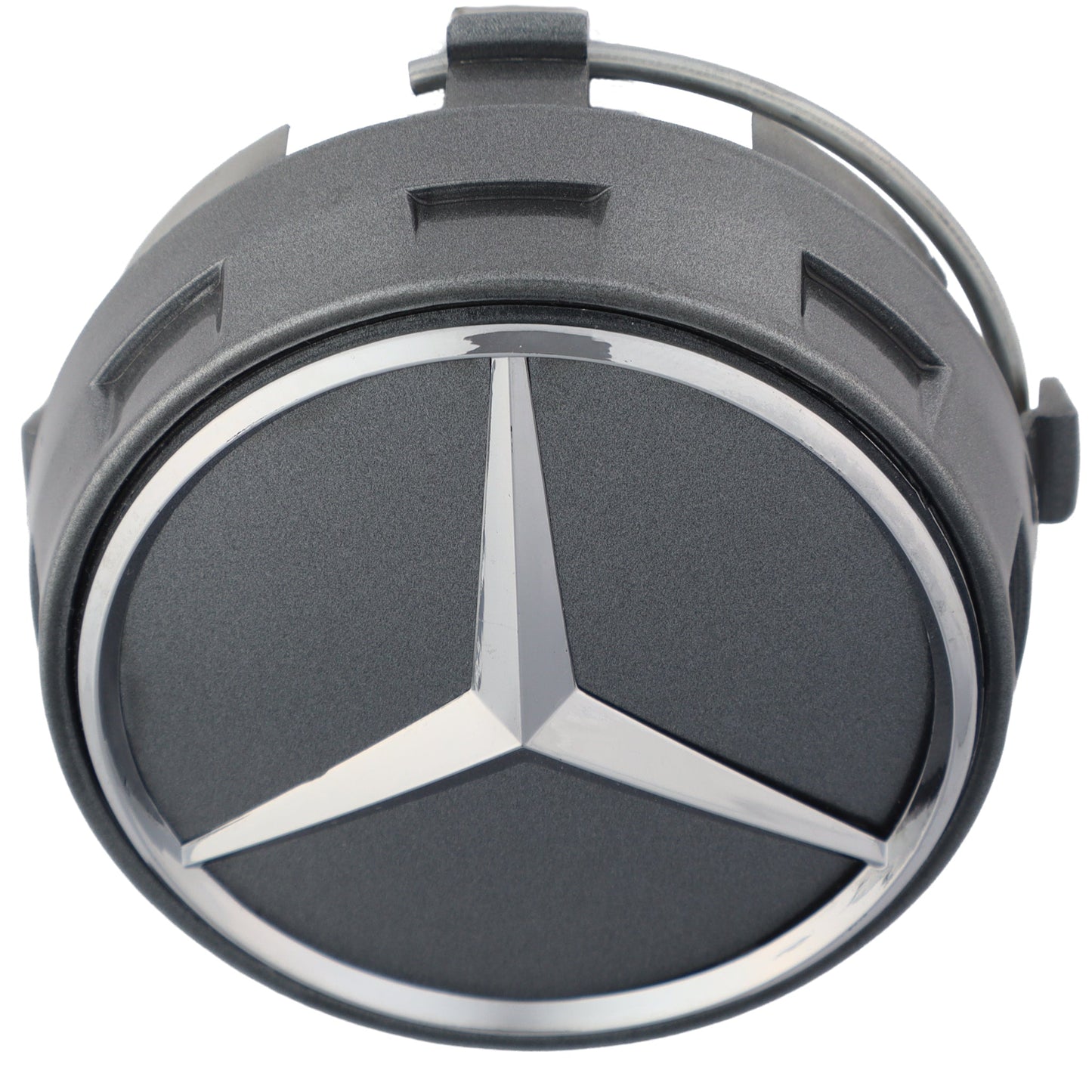 Mercedes Elevated Hub Caps | Titanium Gray - Aftermarket - The Zenara Shop