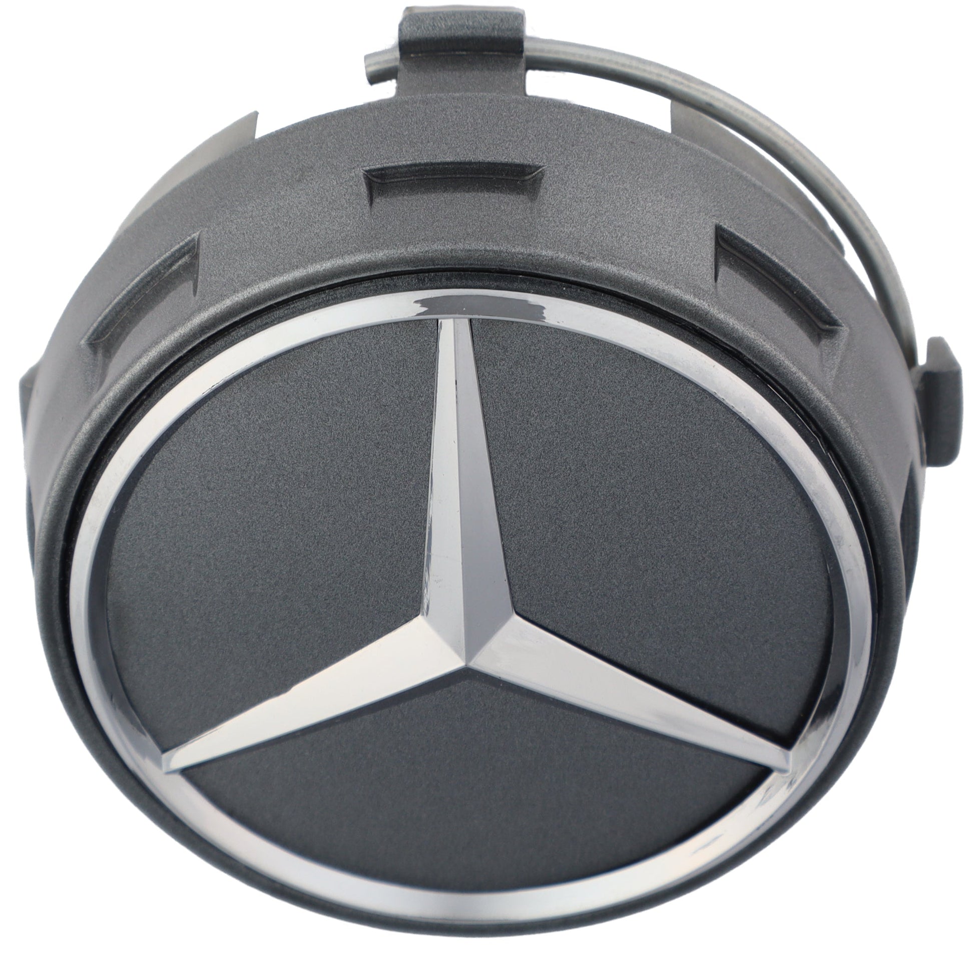 Mercedes Elevated Hub Caps | Titanium Gray - Aftermarket - The Zenara Shop
