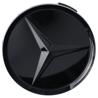Mercedes Hub Caps | Obsidian Black - Aftermarket - The Zenara Shop
