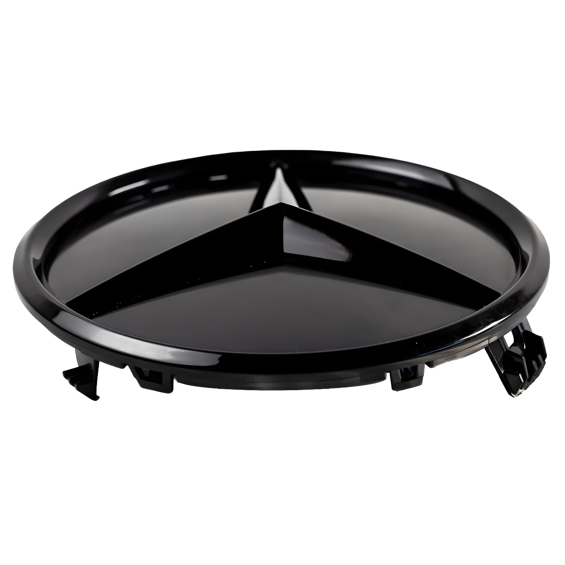 Mercedes Grille Emblem | Gloss Black - Elevated Style - Aftermarket - The Zenara Shop