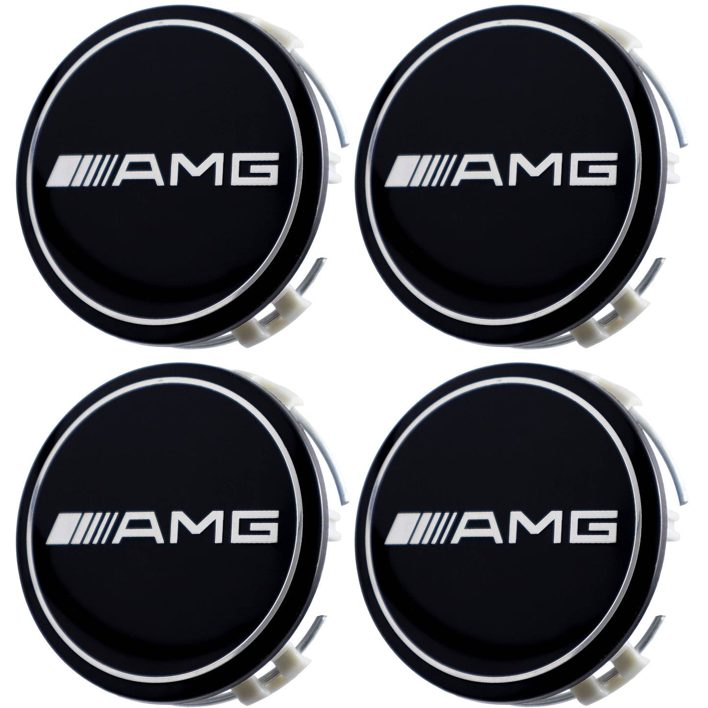 Mercedes Hub Caps | AMG Gloss Black - Aftermarket - The Zenara Shop
