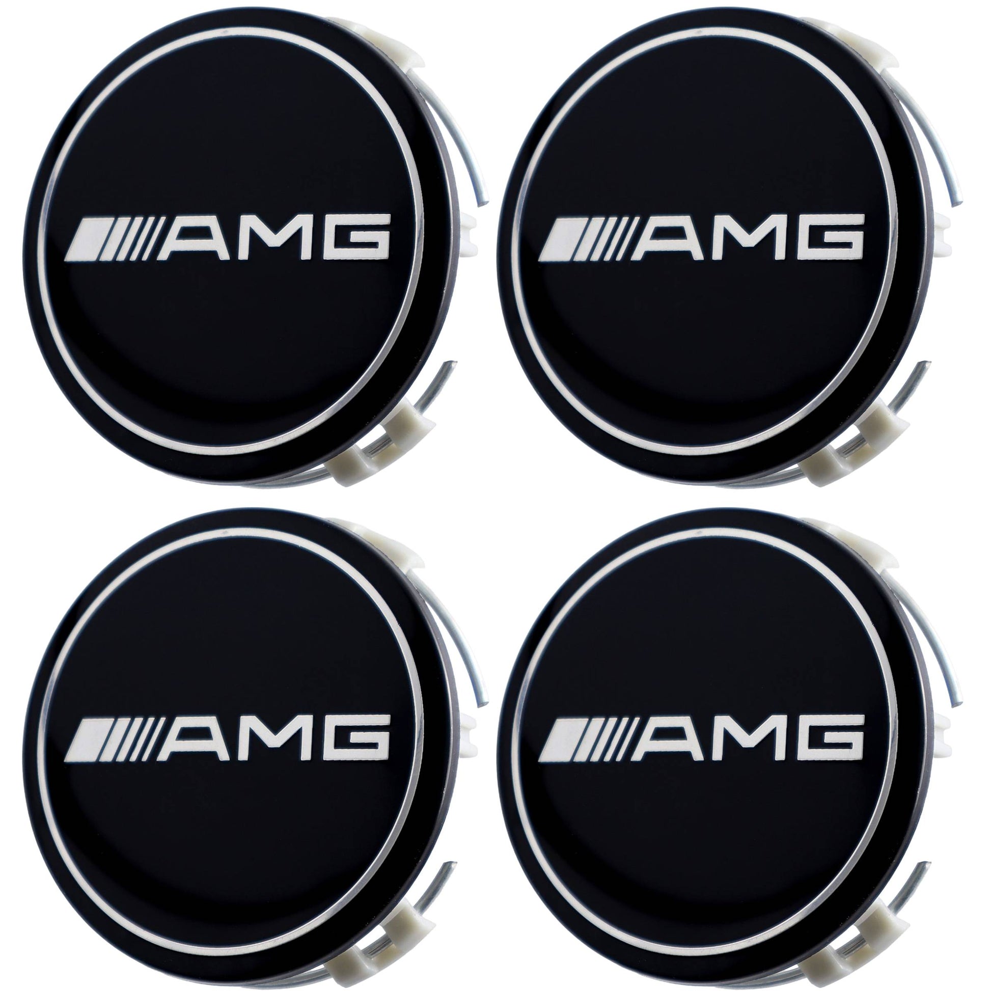 Mercedes Hub Caps | AMG Gloss Black - Aftermarket - The Zenara Shop