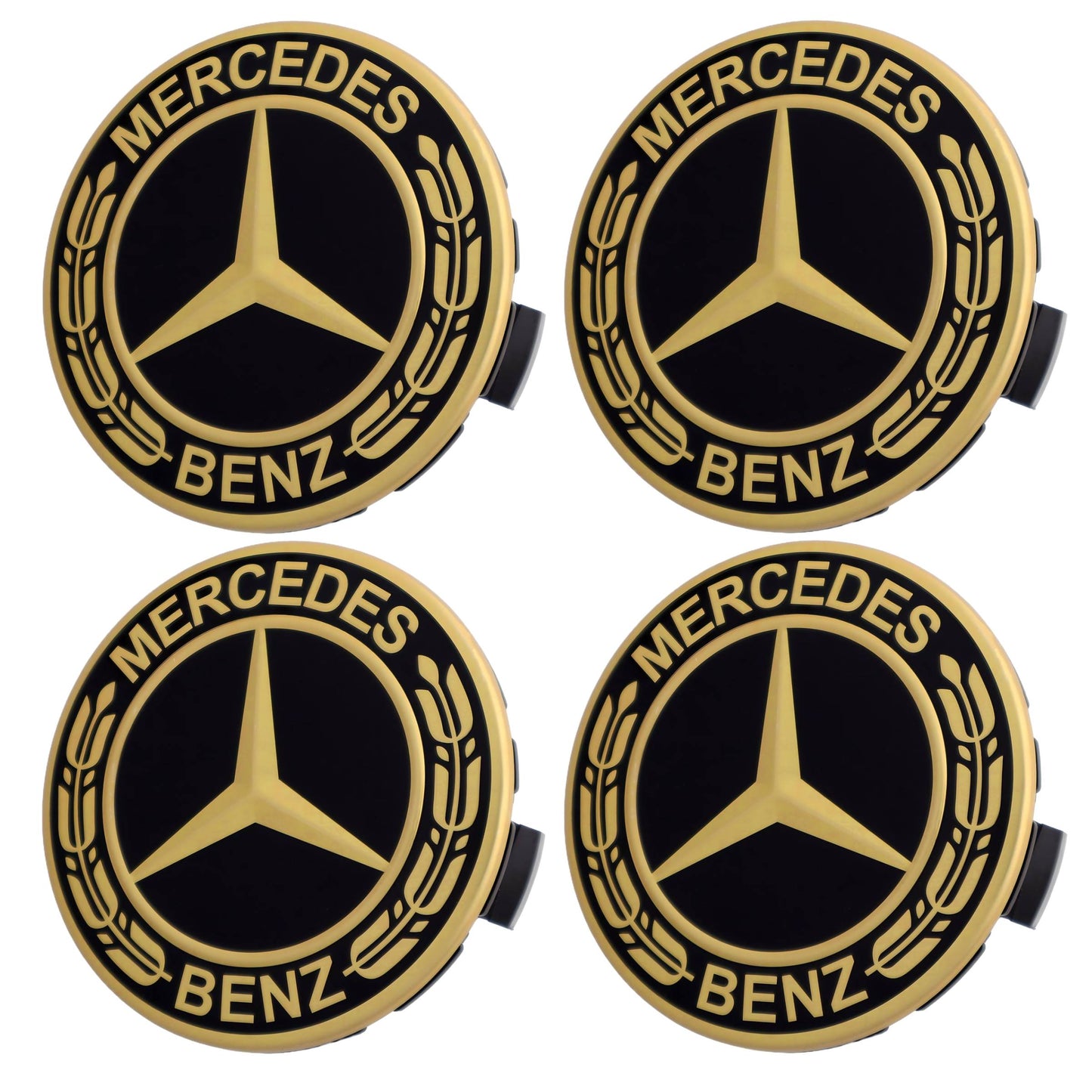 Mercedes Hub Caps | Shadow Gold - Aftermarket - The Zenara Shop
