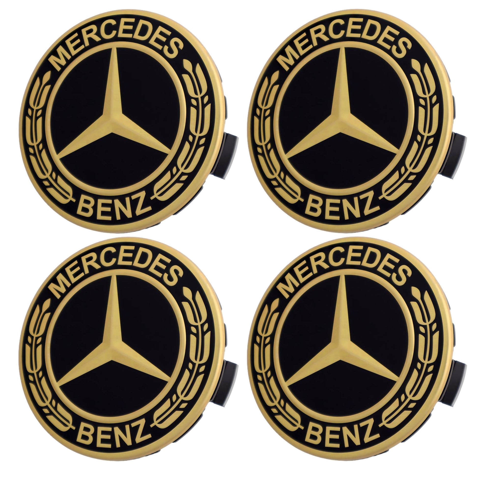 Mercedes Hub Caps | Shadow Gold - Aftermarket - The Zenara Shop