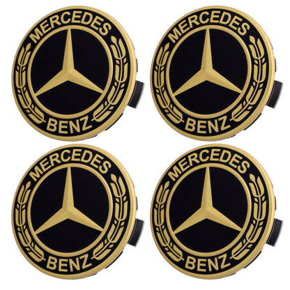 Mercedes Hub Caps | Shadow Gold - Aftermarket - The Zenara Shop
