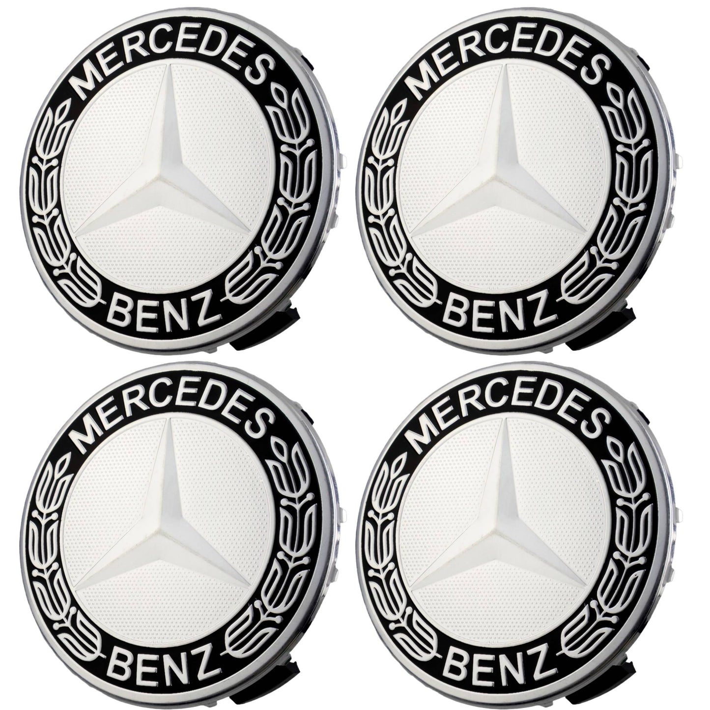 Mercedes Hub Caps | Shadow Platinum - Aftermarket - The Zenara Shop